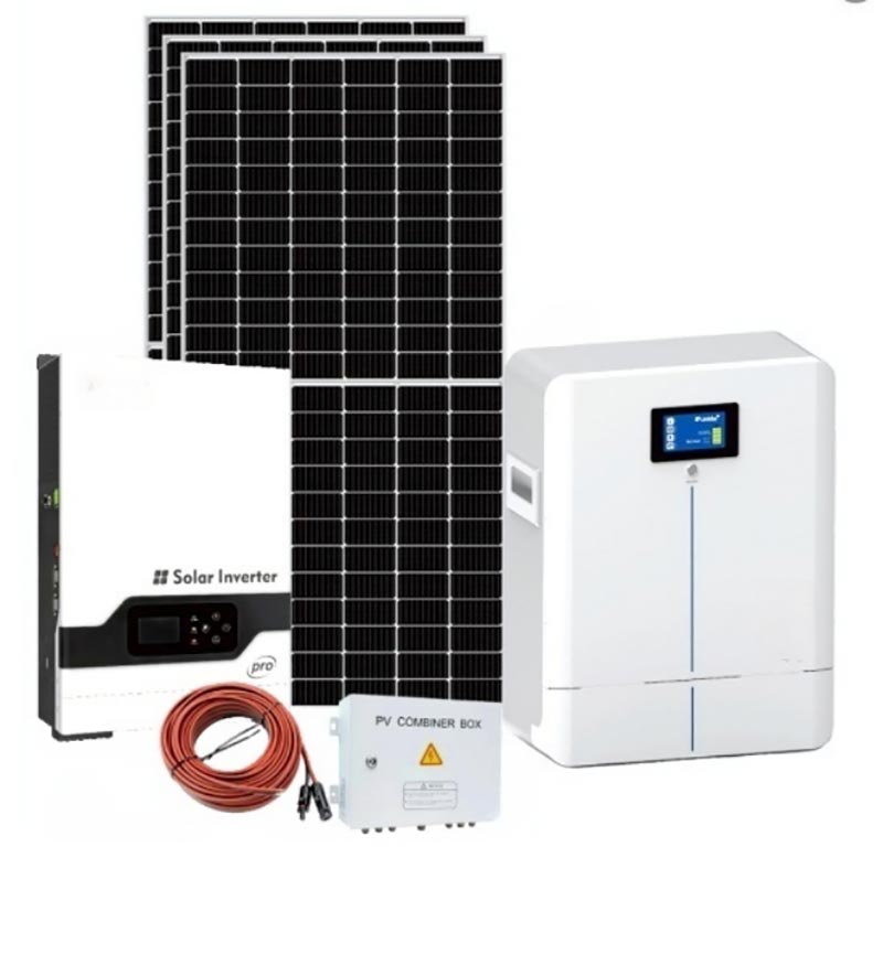 5KW хибридна система за съхранение на слънчева енергия