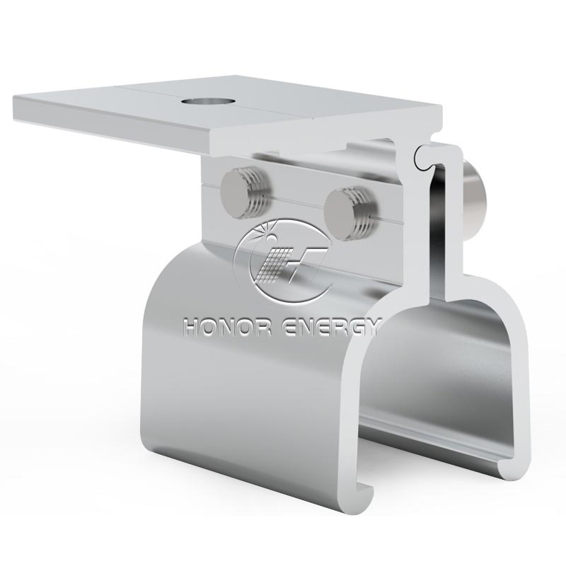 Слънчев клип-часовник за метален покрив